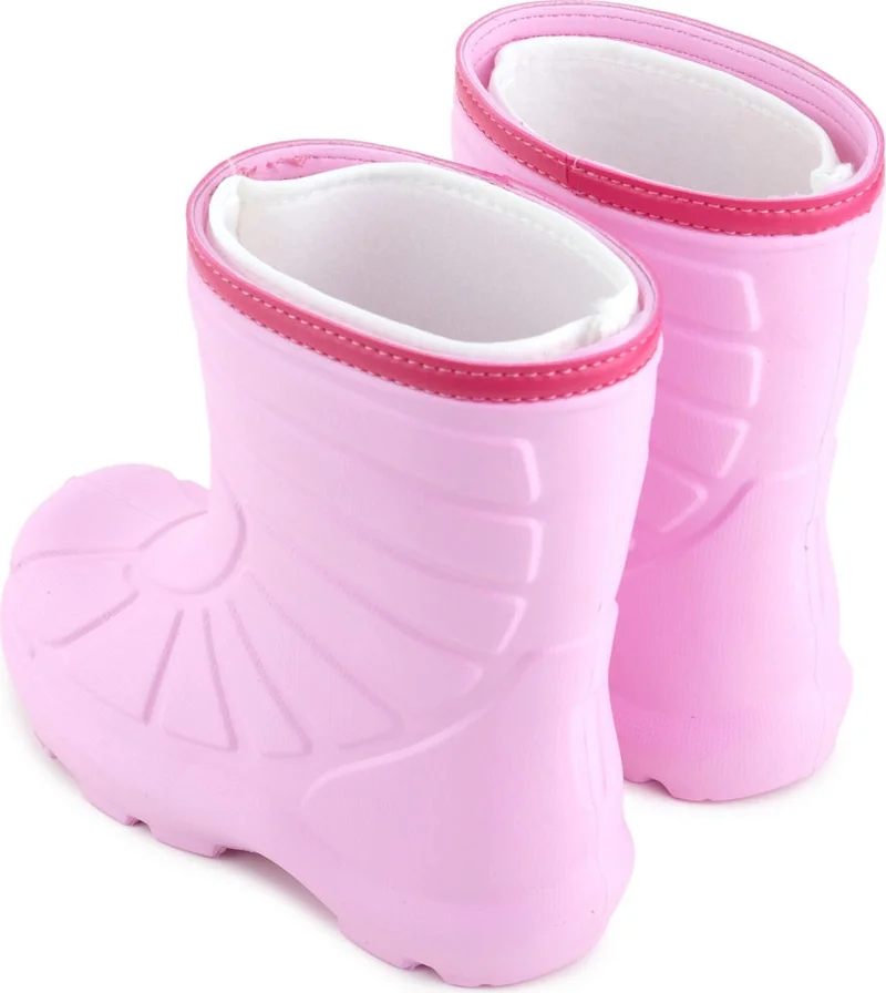 Gezer Girls Winter Waterproof Rain Boots with Removable Additional Socks