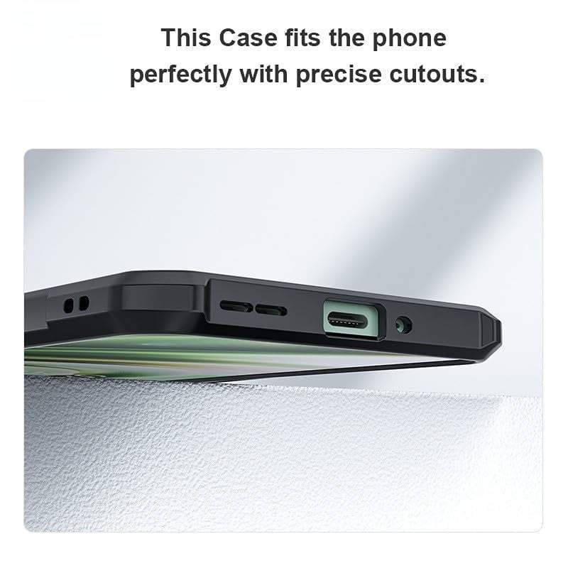 SPAZY CASE غطاء خلفي لجهاز ® Samsung Galaxy M16 5G / F16 5G / A16 5G | غطاء صلب شفاف من الكريستال مع حافة TPU، غطاء حماية من السقوط - Image 5