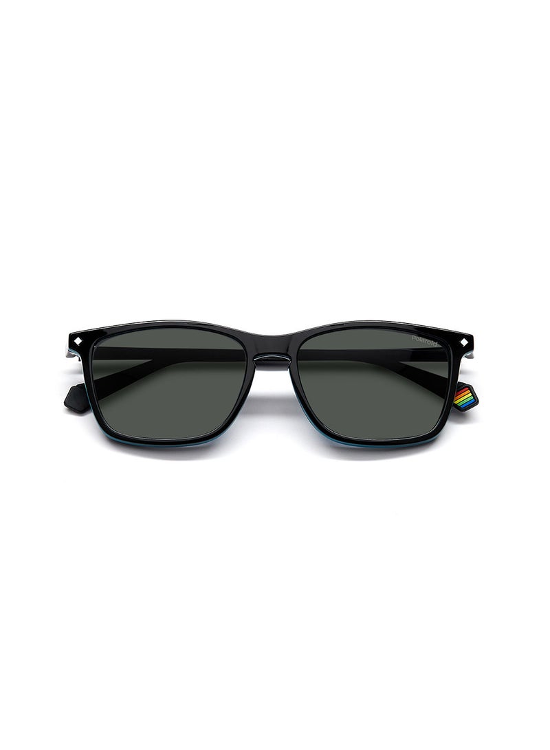 Polaroid Men's UV Protection Rectangular Sunglasses - Pld 6139/Cs Black 55 - Lens Size: 55 Mm - Image 4
