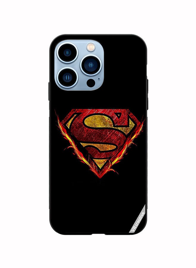 VR CREATIVE Protective Case Cover For Apple iPhone 14 Pro Superman Design Multicolour - Image 1