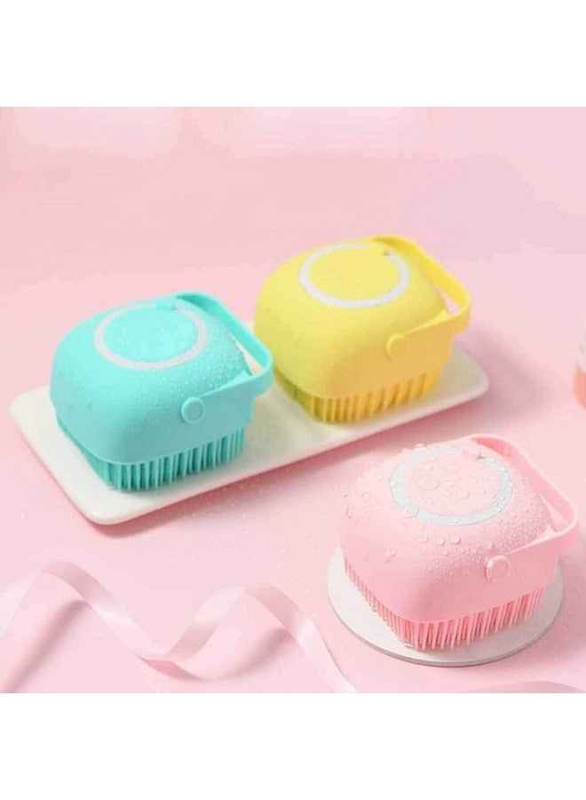 Shopfleet 2 Pcs Combo Silicone Body Back Scrubber, Double Side Bathing Brush For Skin Deep Cleaning Massage, Dead Skin Removal Exfoliating Belt For Shower, Easy To Clean, Brush For Bathing(Multicolor) - Image 4