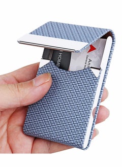 Excefore Business Card Holder, for Women & Men, Professional PU Leather  - Image 1