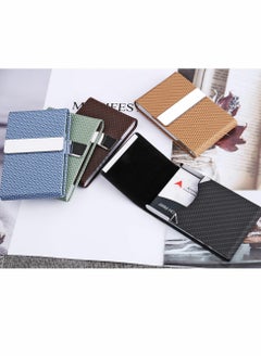 Excefore Business Card Holder, for Women & Men, Professional PU Leather  - Image 3