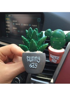 5 set of assorted cactus designs car dashboard decoration. High Quality custom Car Cactus Bread Tomato Styling air freshener Car Air Vent Outlet Fragrance Perfume Clip - pzsku/ZB0C4F70B2161587A80BBZ/45/_/1731469520/c3d0735a-db1f-453a-ab09-34ffdb029300