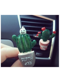 5 set of assorted cactus designs car dashboard decoration. High Quality custom Car Cactus Bread Tomato Styling air freshener Car Air Vent Outlet Fragrance Perfume Clip - pzsku/ZB0C4F70B2161587A80BBZ/45/_/1731469726/47a5445d-bed5-4c73-aefb-1cd77f115950