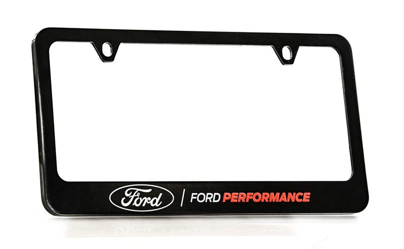 Ford License Frame Inc Ford Performance Black Metal License Plate Frame Tag Holder