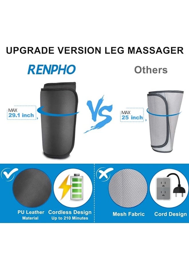 رينفو جهاز تدليك الساق RENPHO Essential Plus – أسود - Image 2