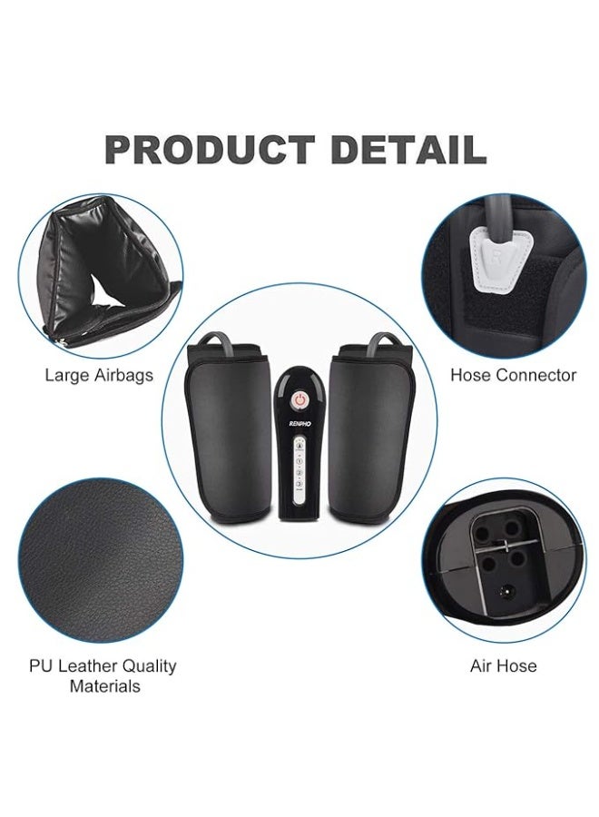 رينفو جهاز تدليك الساق RENPHO Essential Plus – أسود - Image 4