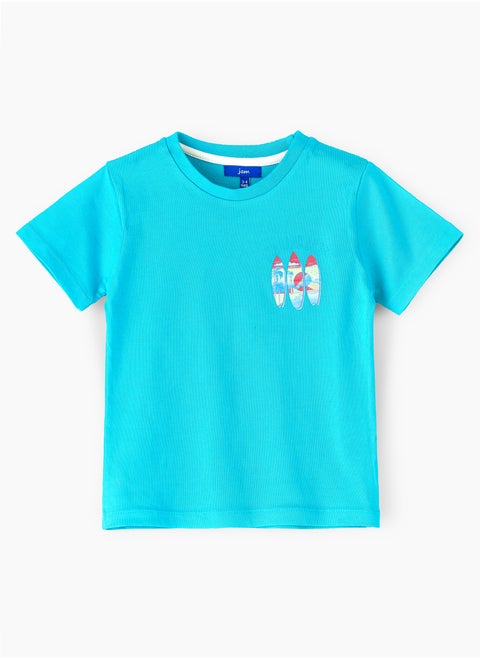 Playful Prints & Comfy Cotton: Boys' Short-Sleeve Tees for Spring & Summer