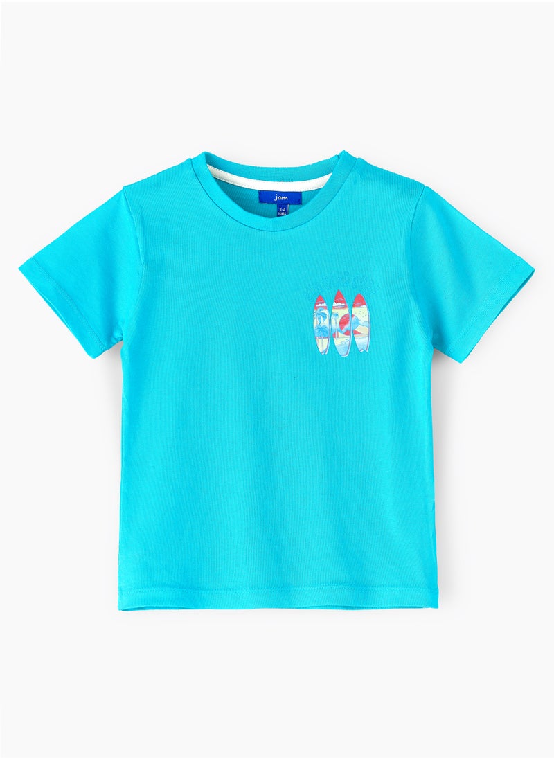 JAM Playful Prints & Comfy Cotton: Boys' Short-Sleeve Tees for Spring & Summer  - Image 1