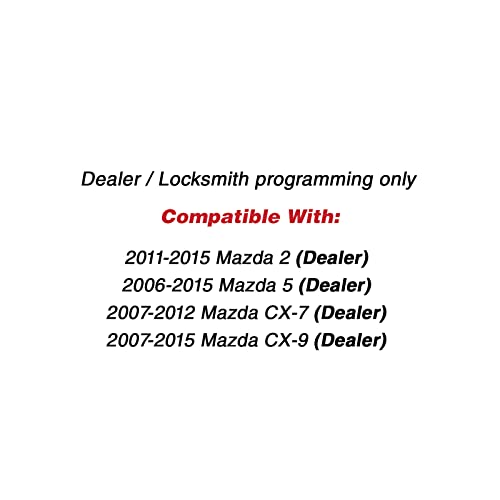 KeylessOption Keyless Entry Car Remote Control Key Fob Replacement for BGBX1T478SKE125-01 (Pack of 2) - Image 4