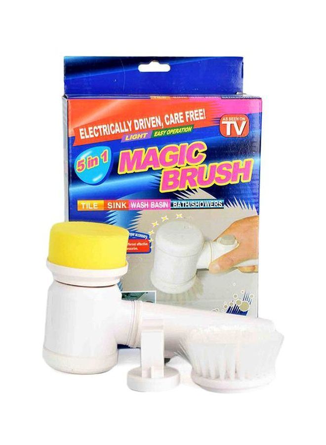 NIBEMINENT 5-In-1 Magic Brush White 20x10cm - Image 2