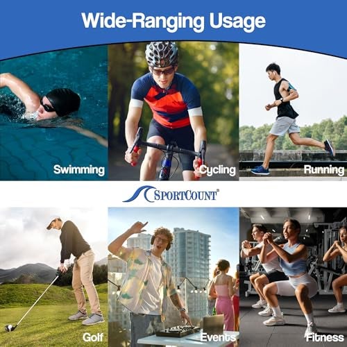 SC Sportcount Countdown Timer - Durable and Water Resistant Lap Tracker - Precise Tracker for Swimming, Running and Cycling - Image 3