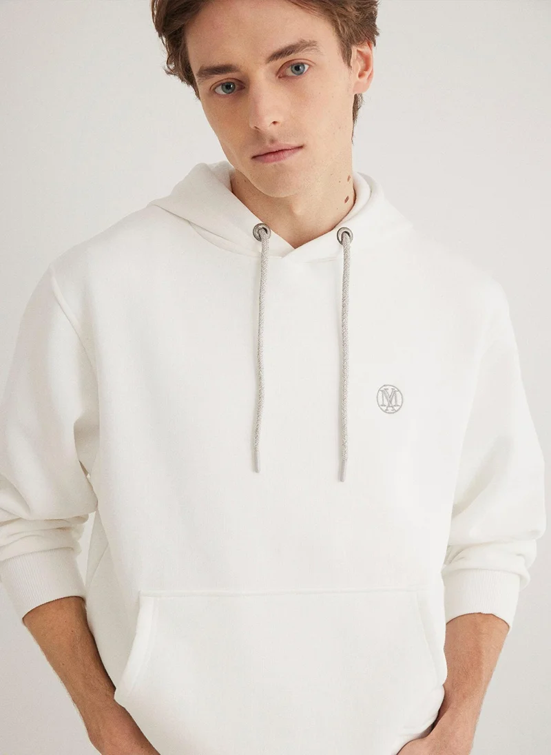 مافي HOODIE Antique white