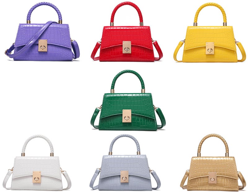 JHVYF Women Satchel Handbags Shoulder Bag Classic Small Crossbody Bags Ladies Cute Purses Satchels bag mini purse Deep Green bags - Image 3