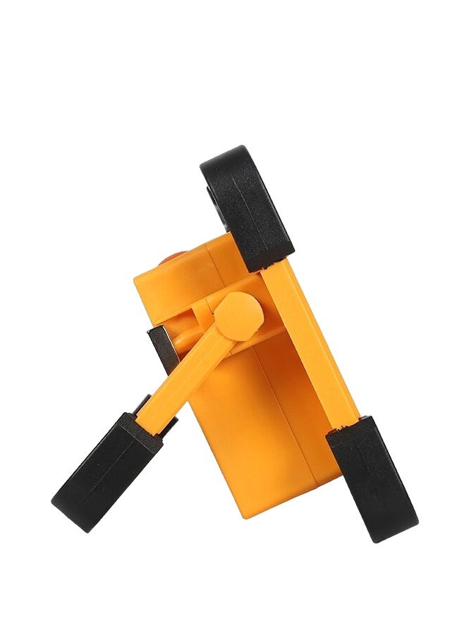 Happy Light - A portable solar flashlight of very high quality, battery 8000 mAh, 4 light levels, red/blue emergency flashlight. easy to carry by hand, hang, has a magnets on the base, you can charge mobile. - Image 1