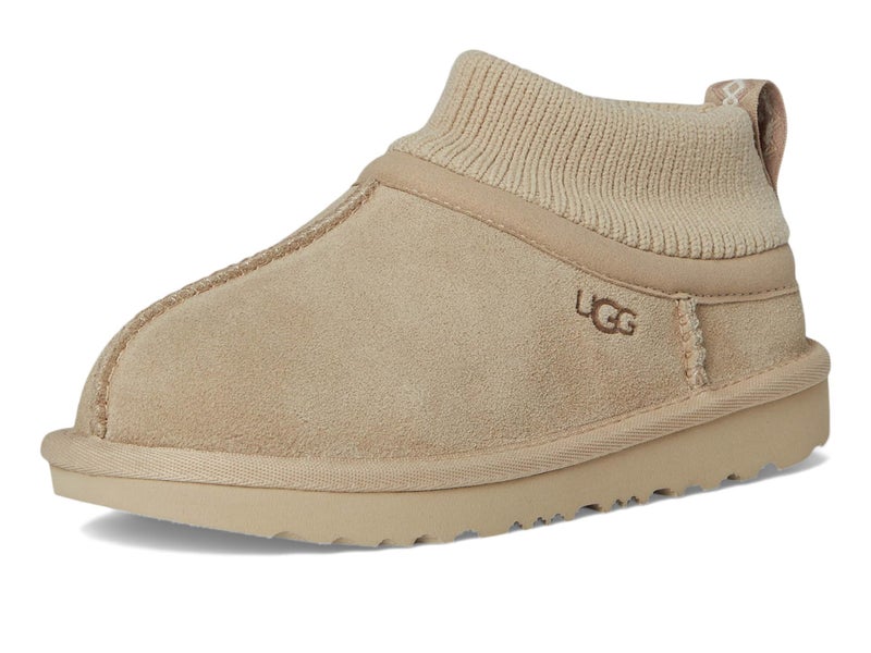 UGG Kids' K Classic Ultra Stretch Cuff Boot, Obsidian, 4 - Image 1