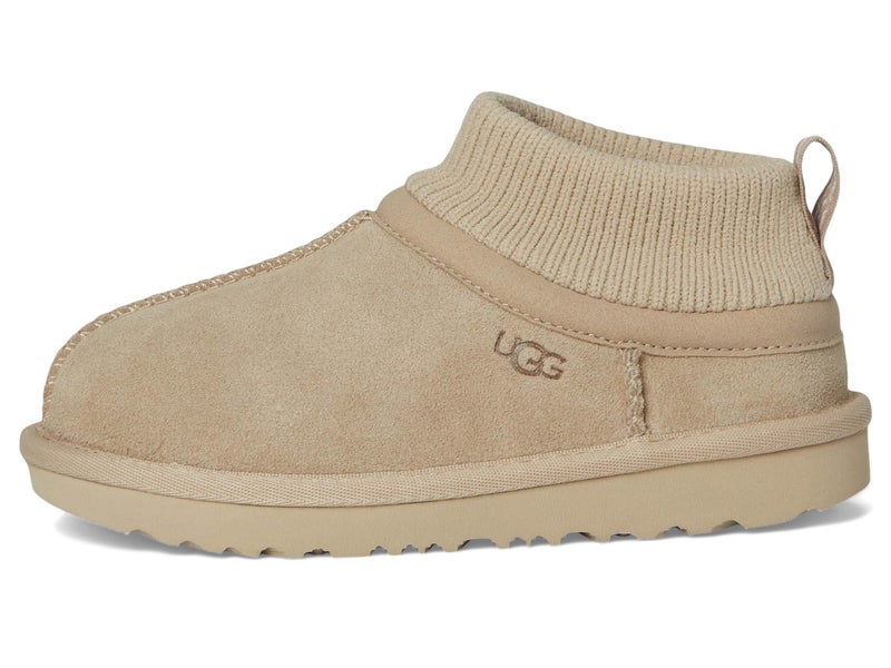 UGG Kids' K Classic Ultra Stretch Cuff Boot, Obsidian, 4 - Image 4