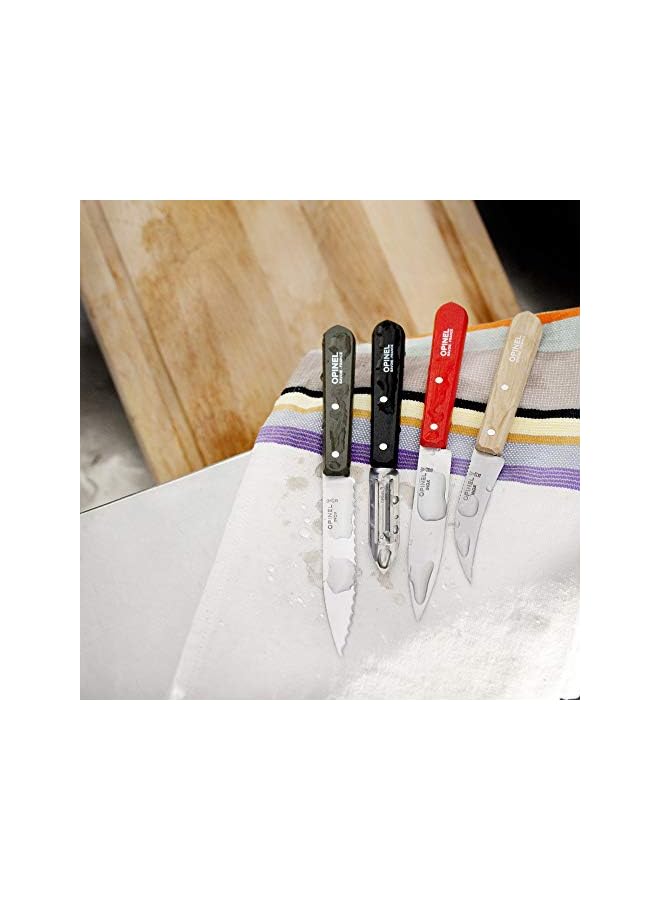 Opinel مجموعة سكاكين Opinel Essentials مكونة من 4 قطع طبيعية - Image 3