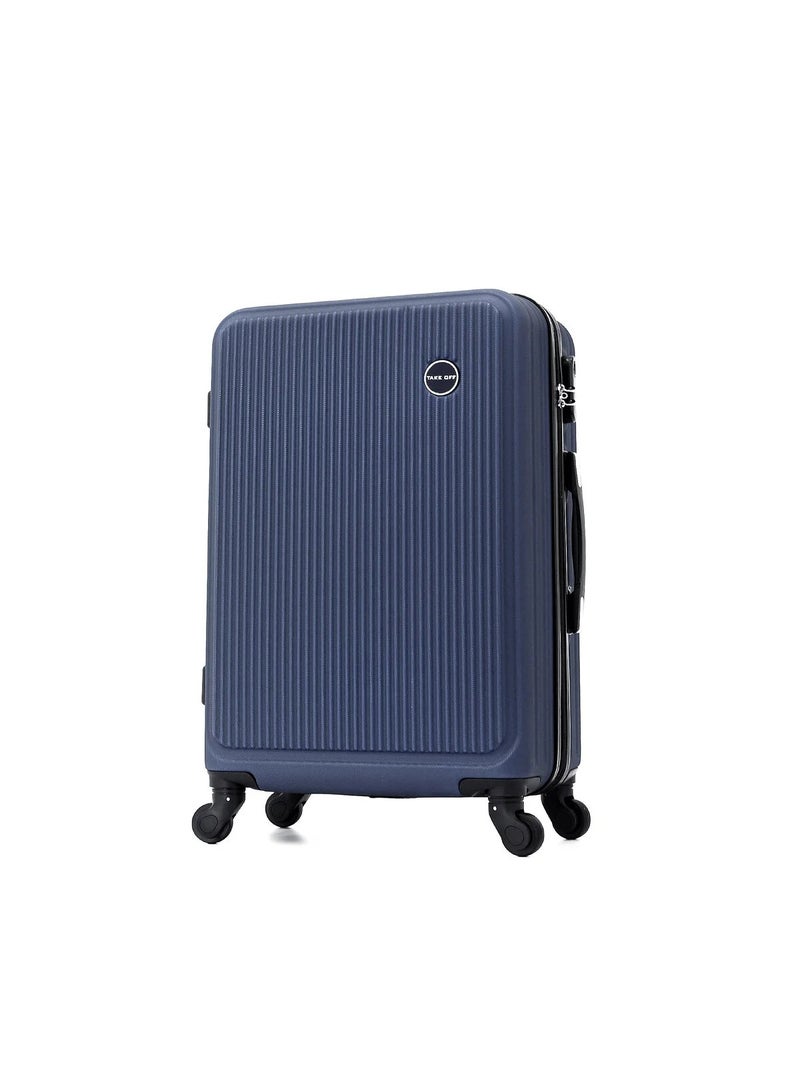 TAKEOFF Hardside Luggage Trolley Bag 3 Pieces set,Black (S-20,M-24,L-28 Inch) - Image 2
