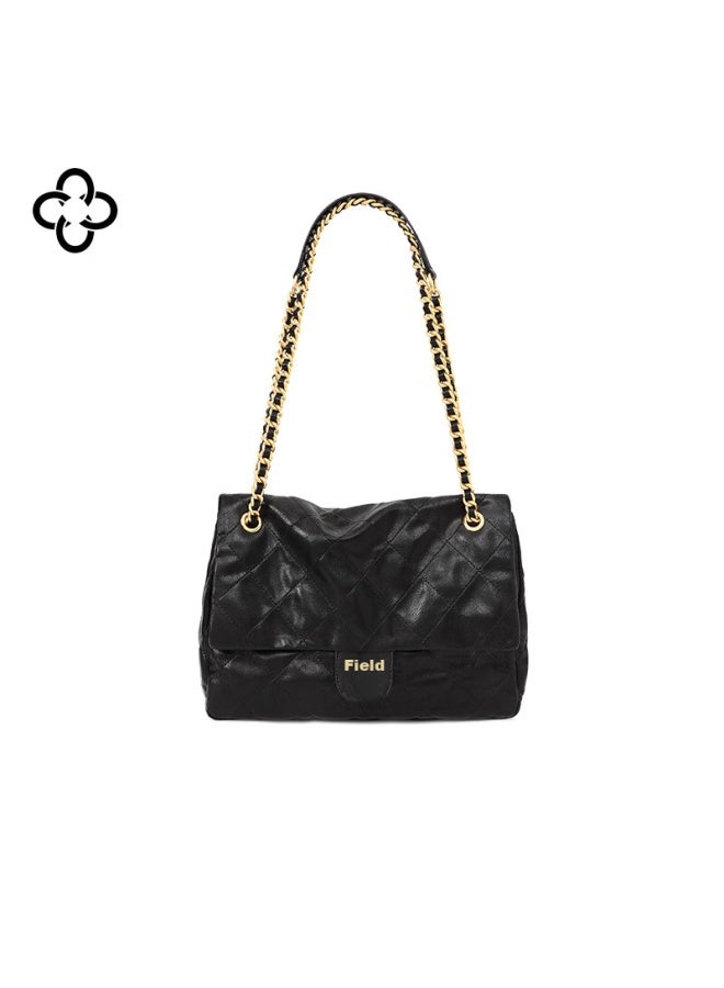 Cassile Women's Handbag, Tote Bag, Large Capacity, Diamond Pattern, Soft Leather, Light Luxury, Chain Shoulder Crossbody Bag, Birthday Gift - Image 3