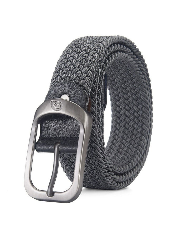 Goolsky Men's & Women's Belt - Adjustable Elastic Waist Belt with Metallic buckle, Beige/Black/ option for Formal, Casual, Outdoor, Gym, Work - Durable Everyday Belt for Jeans & Pants - Ideal Gift for Men & Women, Gym Gear Essentials, Modern Belt Design, Sturdy Construction, Outdoor Activities, Sleek Design, Highquality Material, Office Wear - Image 5