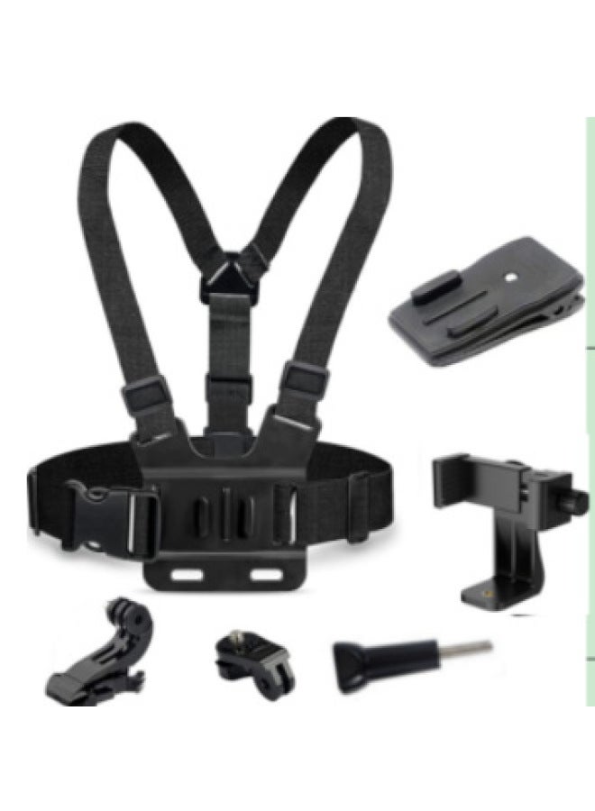 كي6 حزام صدر كاميرا جوبرو الرياضية، حزام ذراع، حزام معصم، حزام صدر لتسجيل رحلات الكاميرا، حزام صدر كاميرا، حزام كتف فردي - Image 1