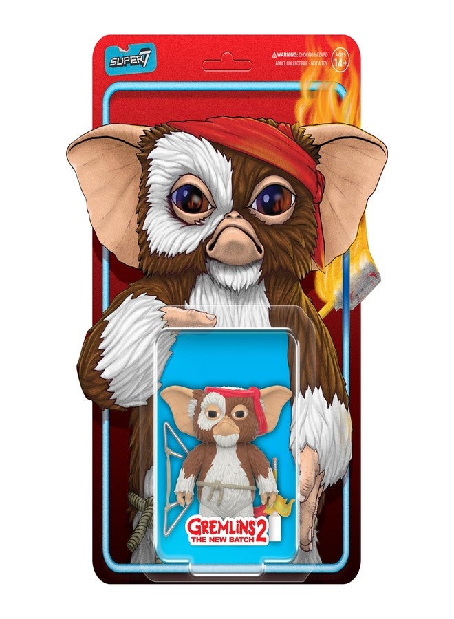 Super7 Gremlins Reaction Figures - Gizmo (Battle Ready Character Card) Action Figure - Image 1