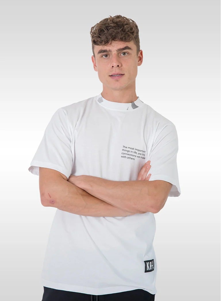 KA-1 KA-1 CONNECTION T-SHIRT WHITE  - Image 1