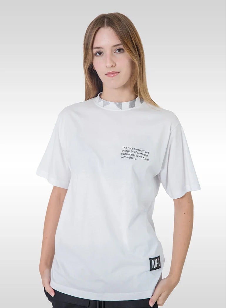 KA-1 KA-1 CONNECTION T-SHIRT WHITE  - Image 2