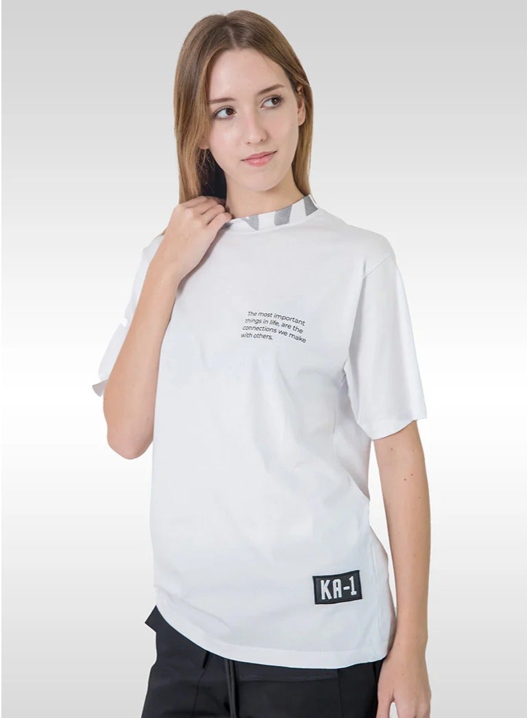 KA-1 KA-1 CONNECTION T-SHIRT WHITE  - Image 4