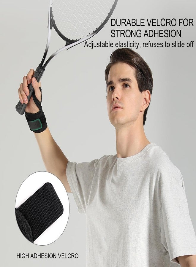 iStabo Compression Wrist Support Brace, Gym Ulnar Wrist Wraps for Weightlifting, Fitness, Tendonitis, Carpal Tunnel Arthritis, Pain Relief, Adjustable Carbon Fiber Pattern Neoprene Wrist Straps Fit Left or Right Hand - Image 4