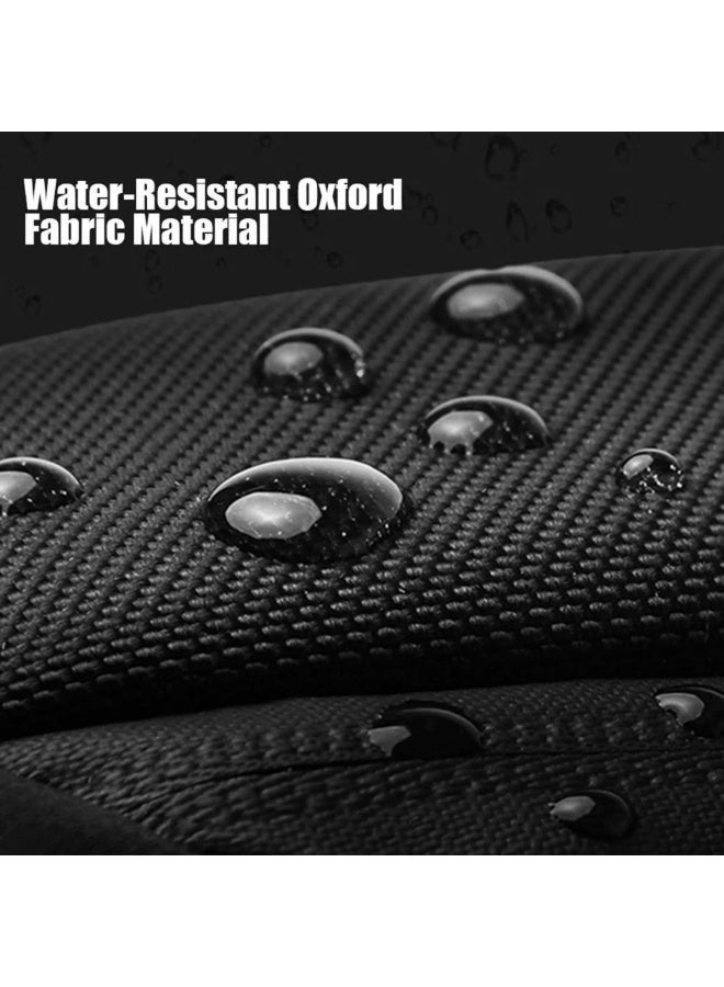 أوزوكو شنطة صدر رجالية مضادة للسرقة موديل 9270 – من قماش أوكسفورد المقاوم للماء مع منفذ USB وقفل برقم سري (أسود) - Image 3