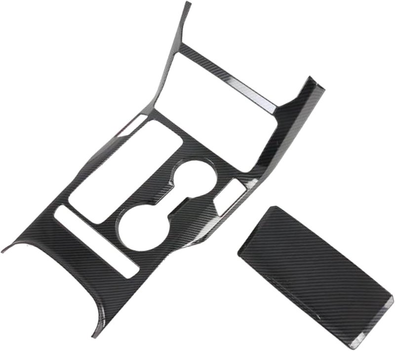 QASULER Carbon Fiber Gear Shift Panel Trim for Kia Mohave - Image 1