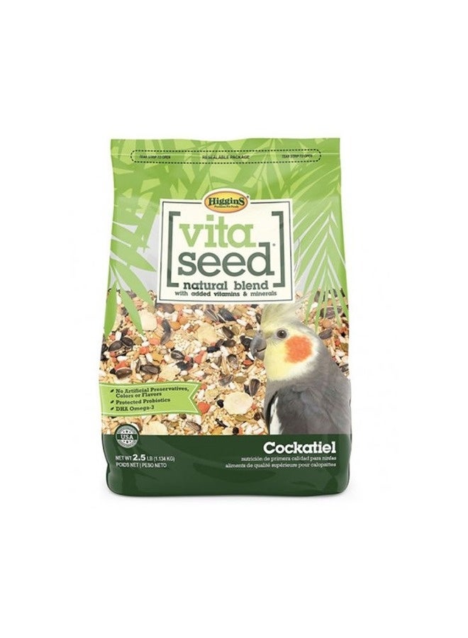 Higgins Vita Seed Cockatiel 6/2.5Lbs