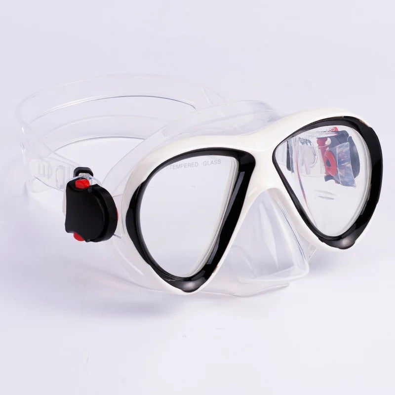 Bluejw Diving Mask Snorkeling Gear Kids Snorkel Mask  with Nose Cover for Scuba Free Diving - Image 4