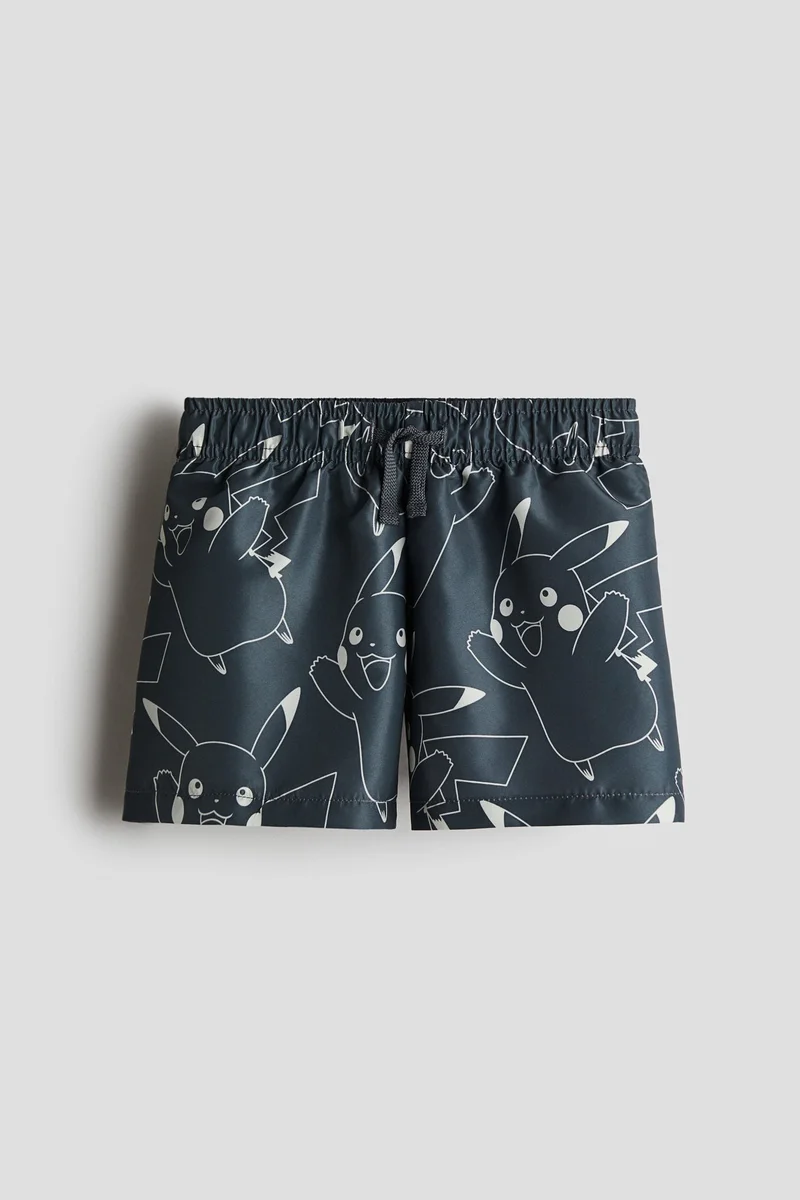 H&M Printed swim shorts