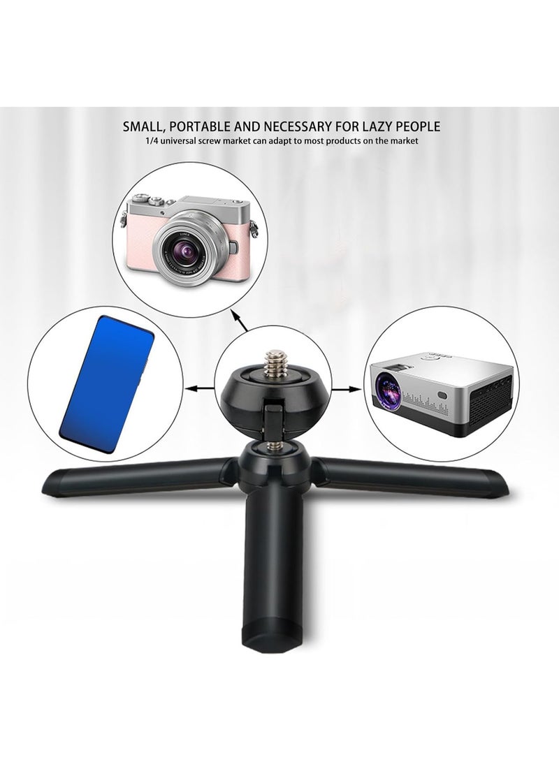 Bukela Metal Mini Tripod Table Stand Compact Tripod Photography Stabilizer for ZhiyunSmooth 4/DJI Osmo Mobile/FeiyuTechVimble 2/GOPRO/Insta360 Gimbal Handle Stabilizer for All Phones and Cameras - Image 3