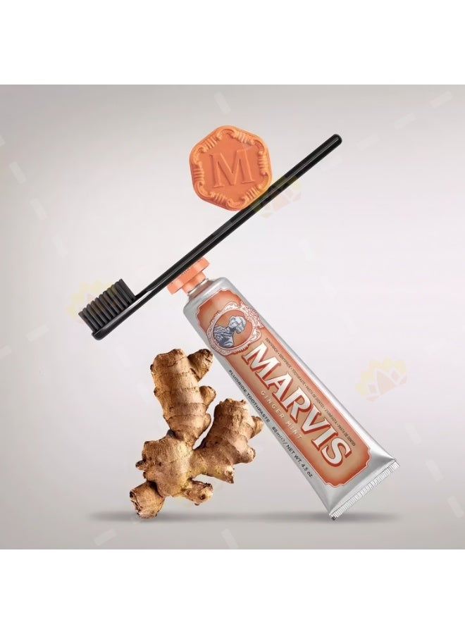 Marvis Ginger Mint Creamy Toothpaste for Protection and Whitening 85ml - Image 2