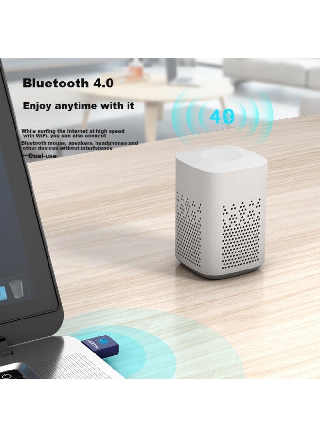 Edup Ep-n8568 Usb Wireless Network Card Bluetooth Adapter Host Wifi Receiver Desktop Computer Laptop Universal - Image 4