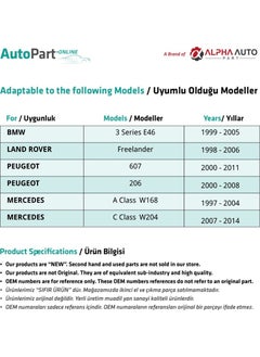 Alpha Auto Part Windshield Jack Reel For Mercedes Vito  - Image 3