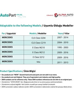 Alpha Auto Part Windshield Jack Reel For Mercedes Vito  - Image 2