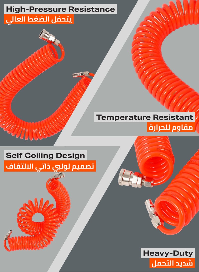 LAWAZIM Pro7 PU Air Compressor Hose 5x8mm - 10m - Image 3
