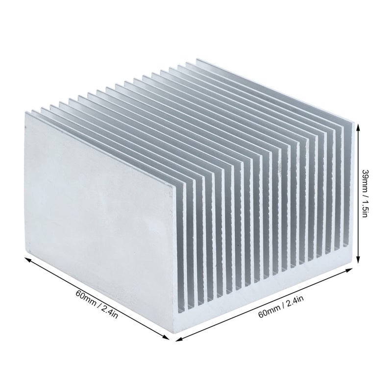 WALFRONT 4pcs Aluminum Heatsink Cooling Fins Common for CPU Chips and Power Modules Without Adhesive - Image 3