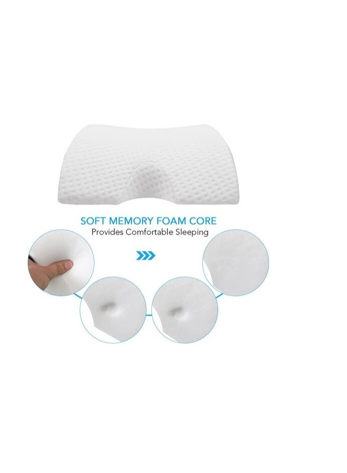 AtrauX Arm Memory Foam Pillow, Anti-Hand Numb & Anti Snore Multifunction Health Neck Couple Pillow (1 Pcs) - Image 2