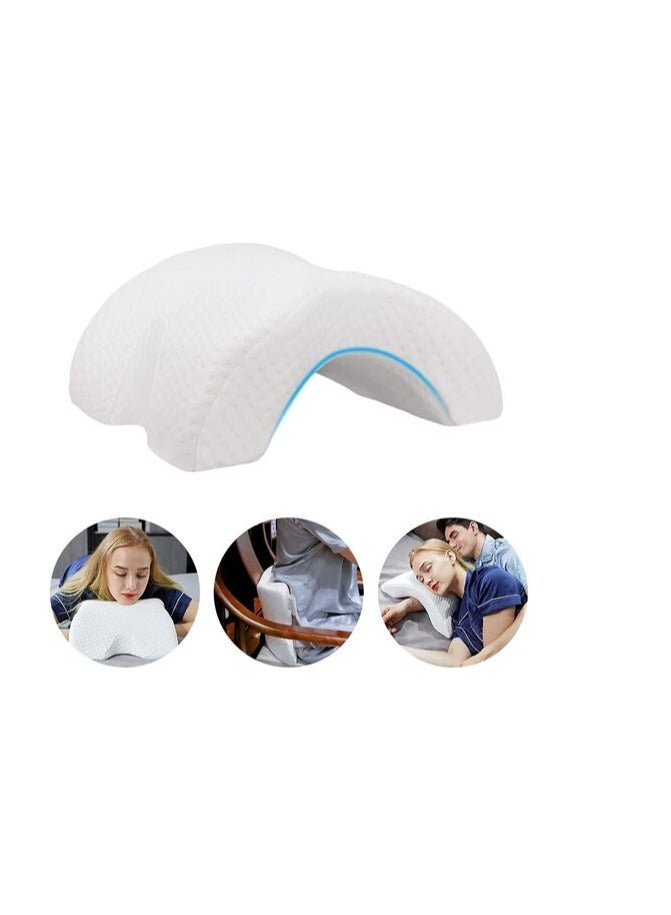 AtrauX Arm Memory Foam Pillow, Anti-Hand Numb & Anti Snore Multifunction Health Neck Couple Pillow (1 Pcs) - Image 3
