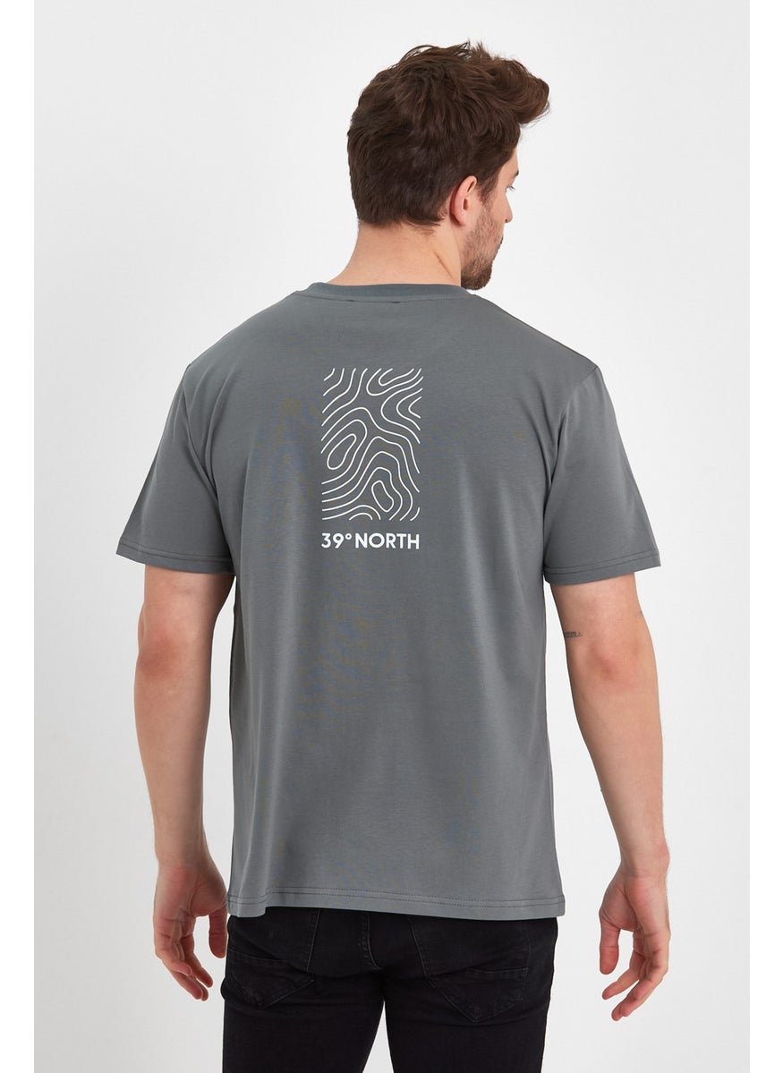 Uomo Park - 2600 Premium Front and Back Print Detailed Custom Design T-Shirt - Image 1