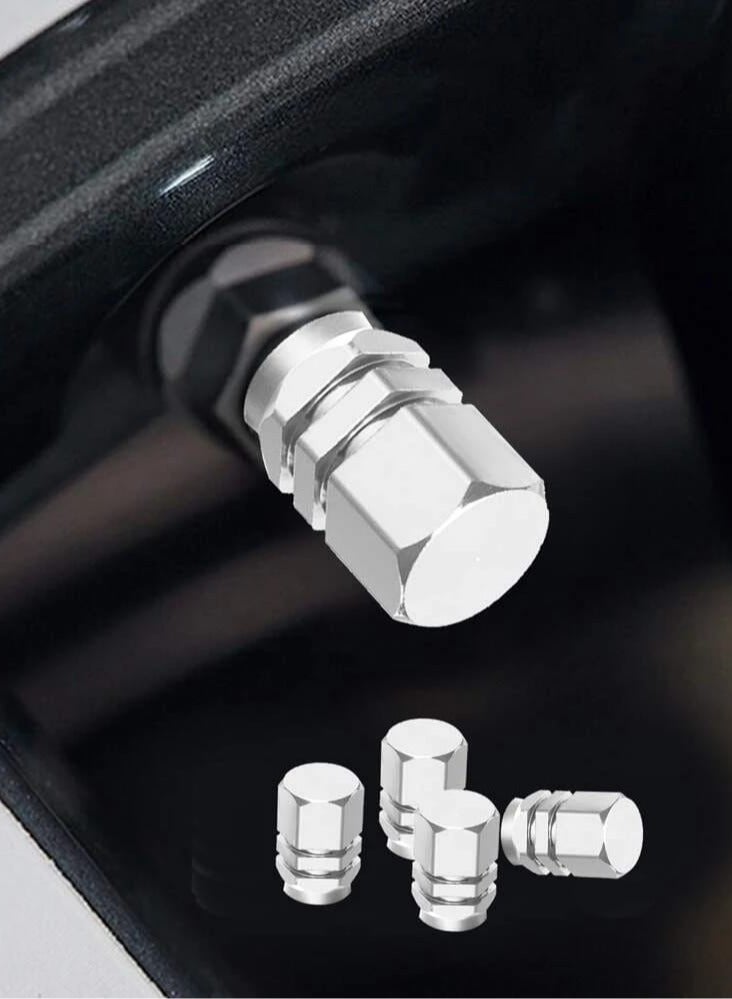 Generic 4-Piece Car Wheel Tires Stem Airtight Cap Set  - Image 1