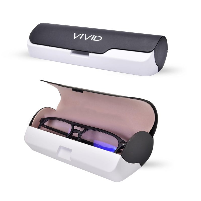 VIVID Vision Unisex Adult Lightweight Eyewear Specs Case Cover | Protect Eye Glasses | Chashma Dibbi | Spectacle Box | Closure - Push Button | Plastic - Image 1