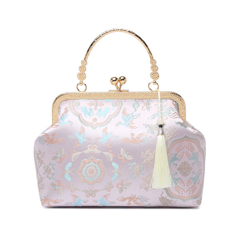 Chinese Style Embroidery Cheongsam Crossbody Bag - Image 5